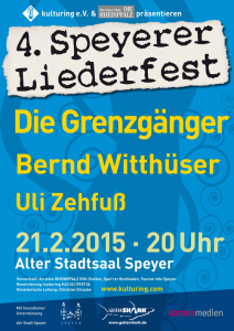 Liederfestplakat 2015